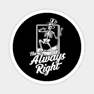 Funny Tarot Card : The Always Right Magnet